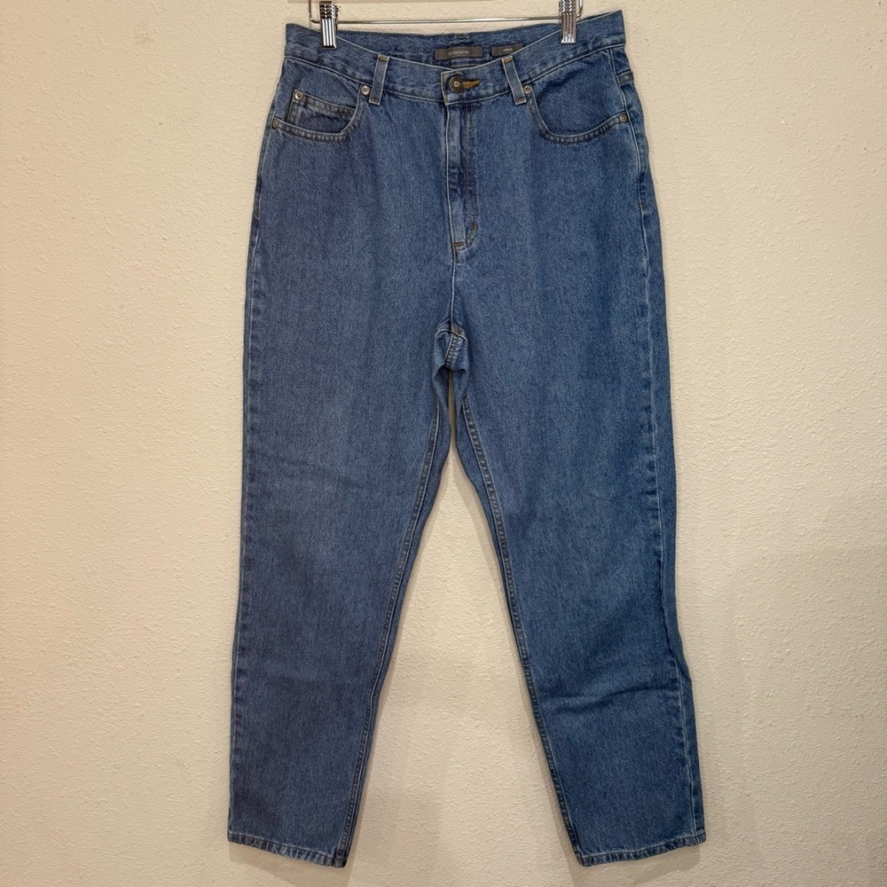 Liz Claiborne Classic Jeans Medium Wash Denim Mom High Waist Women’s Size 12R